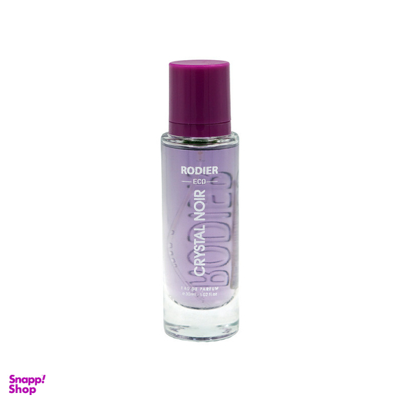 عطر جیبی زنانه رودیر مدل CRYSTAL NOIR حجم 30 میلی لیتر