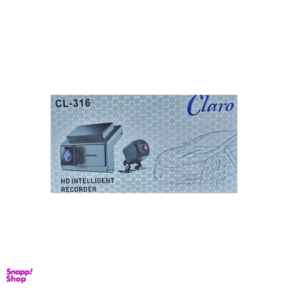 دوربین ثبت وقایع مانیتور دار خودرو کلارو مدل CL-316