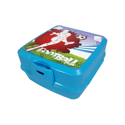 ظرف غذای 3 تکه کودک هوبی لایف مدل FOOTBALL