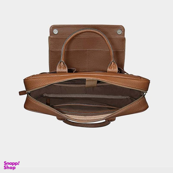کیف اداری مردانه نوین چرم مدل آبریل کد Fd- BE4886