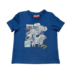 تیشرت آستین کوتاه پسرانه مدل ترنسفورمر مجموعه 2 عددی