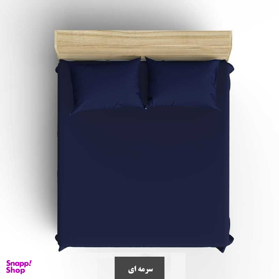 سرویس ملحفه کوکوجم مدل Plain دو نفره 3 تکه