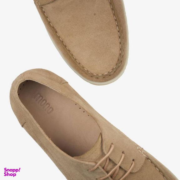 کفش کالج مردانه مونو کد J5543-055 رنگ بژ