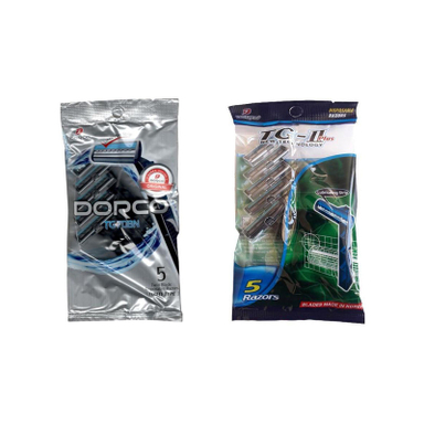 خود تراش دورکو مدل TG-II Plus بسته 5 عددی به همراه خود تراش مدل TG-708N بسته 5 عددی