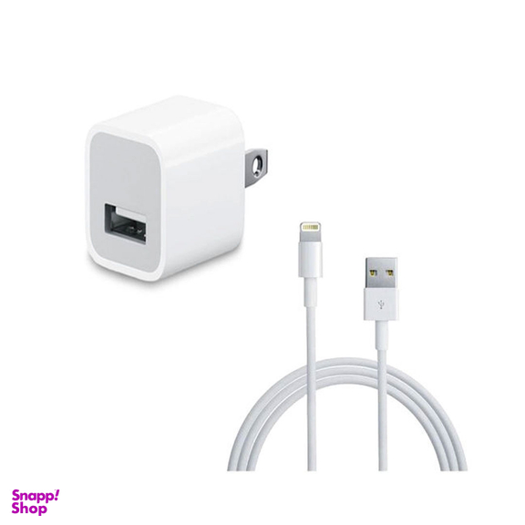 شارژر دیواری بوف مدل PowerPlus-4x به همراه کابل تبدیل لایتنینگ