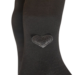 جوراب شلواری دخترانه تابش ایران پود مدل نخ پنبه طرح ghalb.meshki