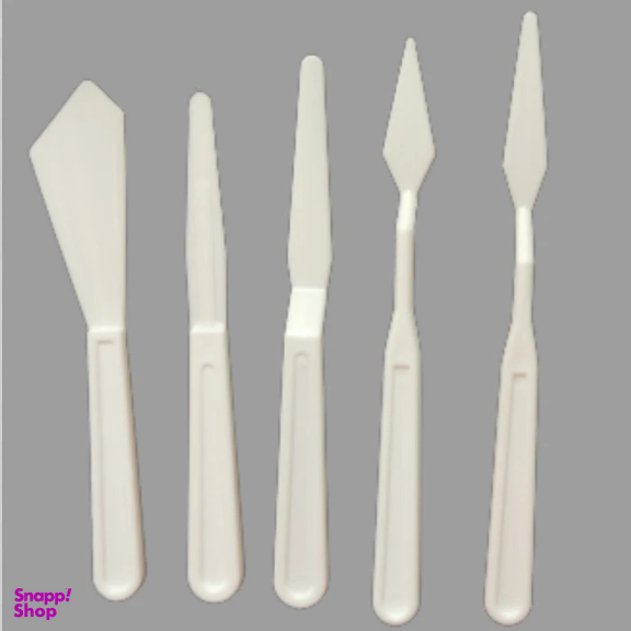 ابزار سفالگری به گز مدل ارکیده مجموعه 5 عددی