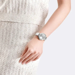 ساعت مچی عقربه ای زنانه نیوی فورس مدل NF5060SW رنگ نقره ای