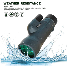 دوربین تک چشمی ضدآب مدل 12X50 به همراه کیف حمل