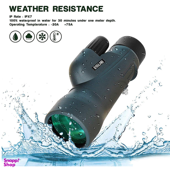 دوربین تک چشمی ضدآب مدل 12X50 به همراه کیف حمل