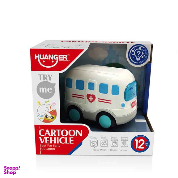 ماشین بازی هانگر مدل آمبولانس کد HE0537