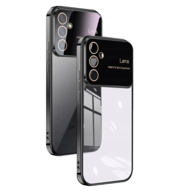 کاور گوشی موبایل مدل الکترو لنز شفاف مناسب برای سامسونگ Galaxy S21 FE