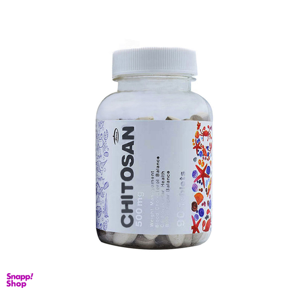 کپسول چیتوزان 500 میلی گرم کارن بسته 90 عددی