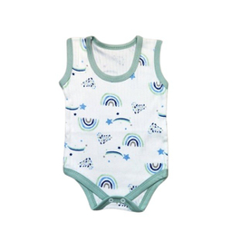 بادی رکابی نوزادی بی بی وان طرح رنگین کمان