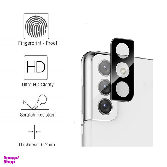 محافظ لنز دوربین بوف مدل 3D Pro-G مناسب برای گوشی موبایل سامسونگ Galaxy S21 / S21 Plus