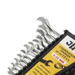آچار یکسر تخت و یکسر رینگی جاب مدل MM 622 مجموعه 12 عددی