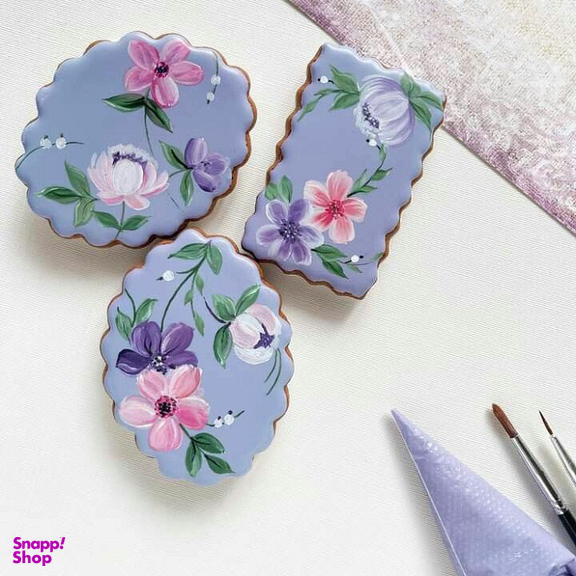 کاتر شیرینی پزی به گز مدل مستطیل مجموعه 5 عددی