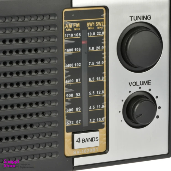 رادیو 4 باند ساووی مدل SV-1020BT