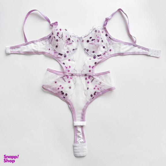 لباس خواب زنانه نوشه پوش مدل توری