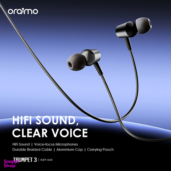 هندزفری باسیم اورایمو مدل Oraimo Trumpet 3 طول 1.2 متر