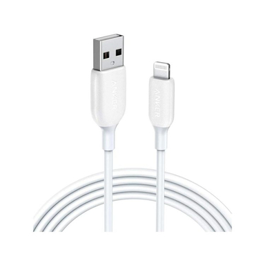 کابل دیتا USB به Lightning انکر مدل Powerline III A8812 طول 90 سانتی متر