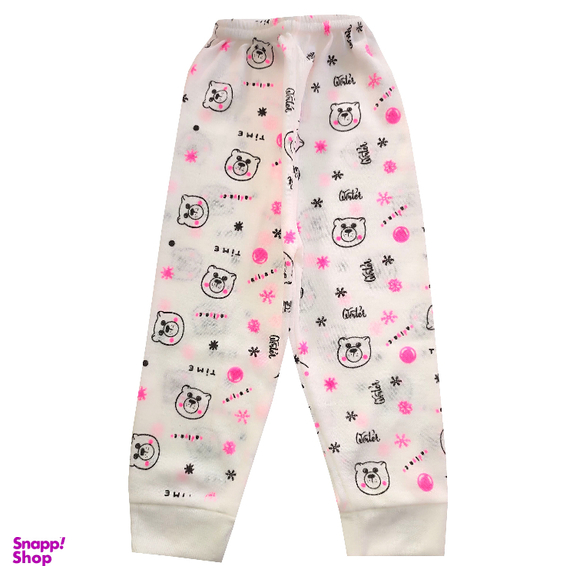 ست تیشرت و شلوار نوزادی مدل خرس و بستنی کد 4012