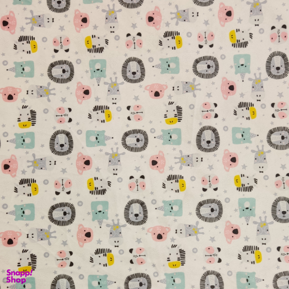 پتو نوزاد مادرکر مدل حیوانات سایز 80×80 سانتی متر