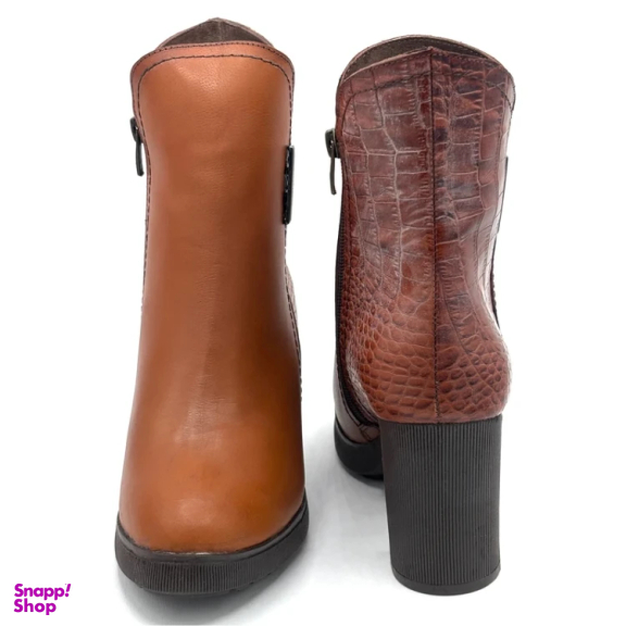 نیم بوت زنانه سی ینا کد 1276 رنگ عسلی