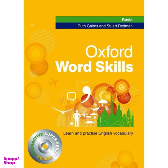 کتاب oxford word skills basic اثر Ruth Gairns and Stuart Redman انتشارات oxford به همراه سی دی