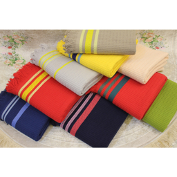 حوله حمام آشنا تبریز مدل پارچه ای سایز 140x80 سانتی‌متر