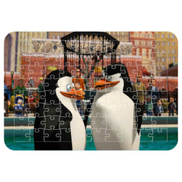 پازل 54 تکه اطلس آبی طرح کارتون ماداگاسکار مدل P1935