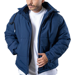 کاپشن مردانه مدل ضد آب کد 131 رنگ سرمه ای