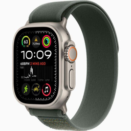 ساعت هوشمند اپل مدل 2024 Ultra 2 Natural Titanium Case Trail Loop 49mm