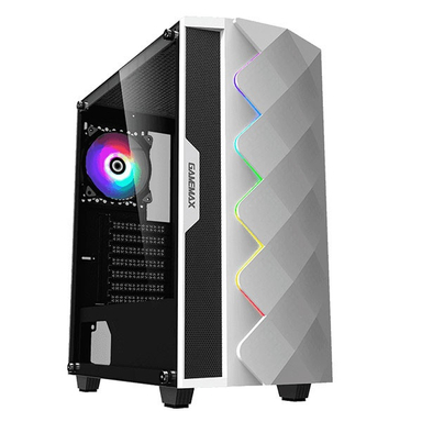 کیس آماده گیم مکس مدل Diamond White-GAMING-Animation