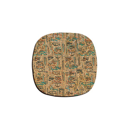 زیر لیوانی ترمه طراحان ایده مدل حروف قدیمی کد cfp1405