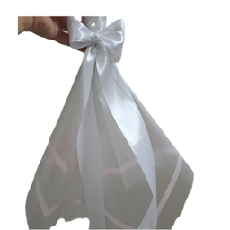 دسته گل مصنوعی مدل رز رنگ سرمه ای و کرم