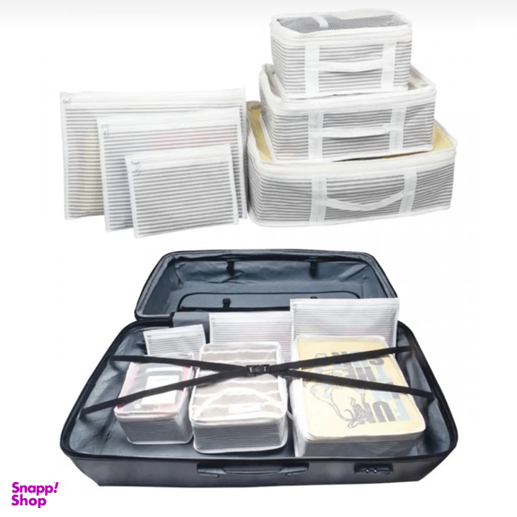 نظم دهنده ساک و چمدان مدل PARCA VALIZ بسته 6 عددی