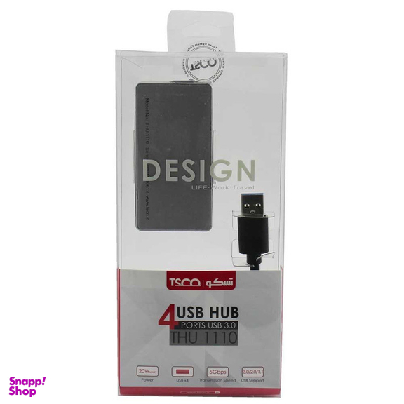 هاب USB 3.0 چهار پورت تسکو مدل THU 1110