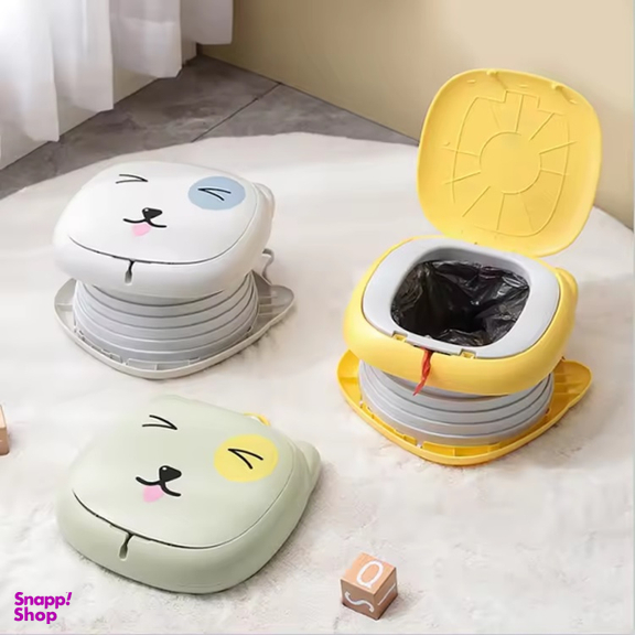 توالت فرنگی تاشو کودک مدل گربه چشمک زن