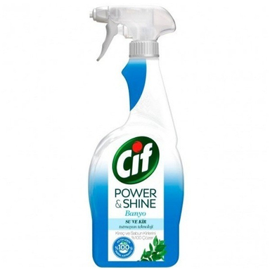 اسپری پاک کننده سرویس بهداشتی سیف مدل power & shine حجم 750 میلی لیتر