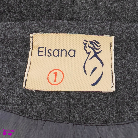 پالتو زنانه السانا مدل نیلفام کد 237771 رنگ خاکستری