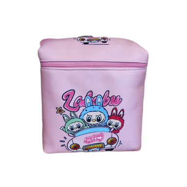 کیف دستی دخترانه طرح لبوبو ماشینی