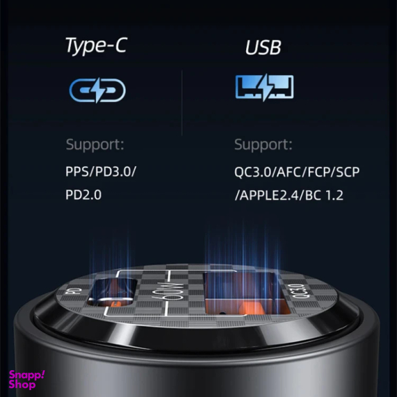 شارژر فندکی یوسمز مدل CC208