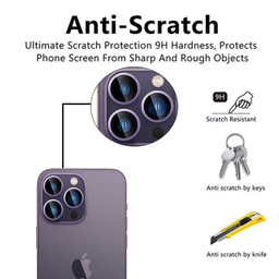 محافظ لنز دوربین بوف مدل HD-ColorLenz مناسب برای گوشی موبایل اپل Iphone 15 Pro Max / 15 Pro