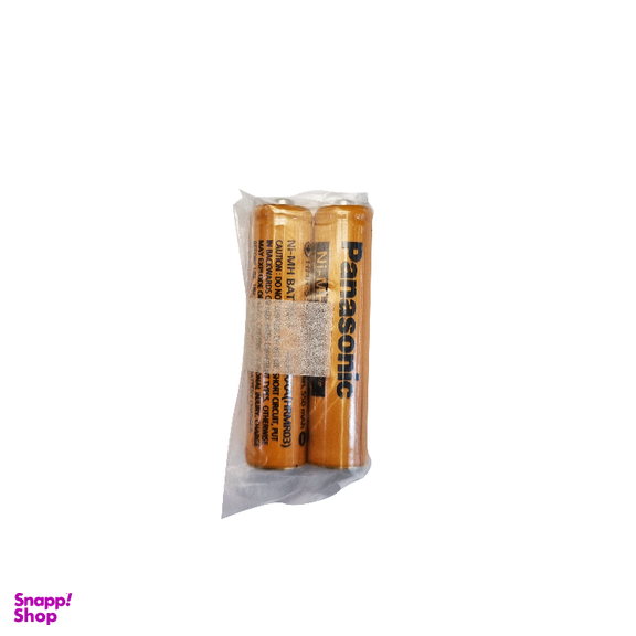 باتری نیم قلمی قابل شارژ تلفن بی سیم پاناسونیک مدل Ni-MH/HHR-55AAAB بسته 2 عددی