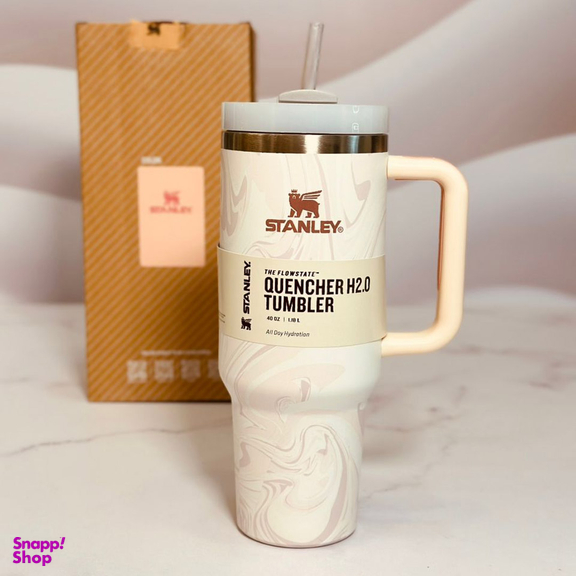 تراول ماگ استنلی مدل Tumbler طرح شماره 004 ظرفیت ۱۱۸۰ میلی‌ لیتر