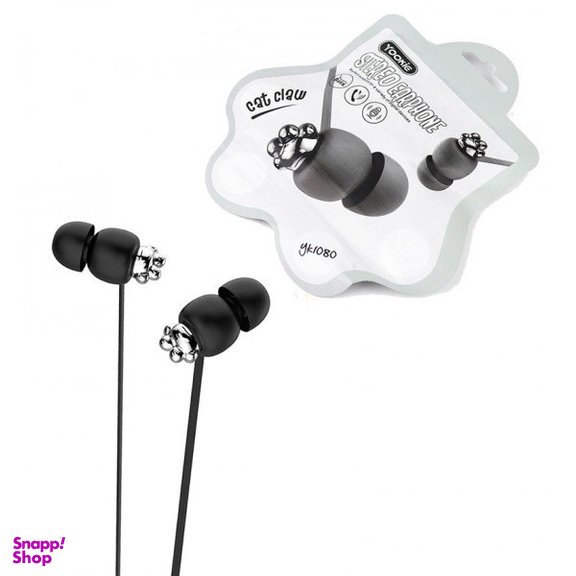 هندزفری باسیم یوکی مدل YK1080 Cat Claw طول 1 متر