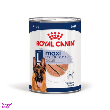 کنسرو غذای سگ رویال کنین مدل Maxi Adult وزن 410 گرم