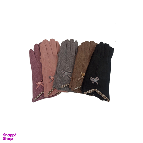 دستکش زنانه فوتر مدل پاپیون