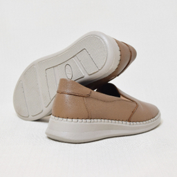 کفش راحتی چرم طبیعی زنانه مدل سلدا